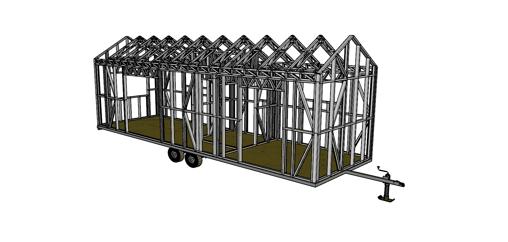 TH10330 steel frame render