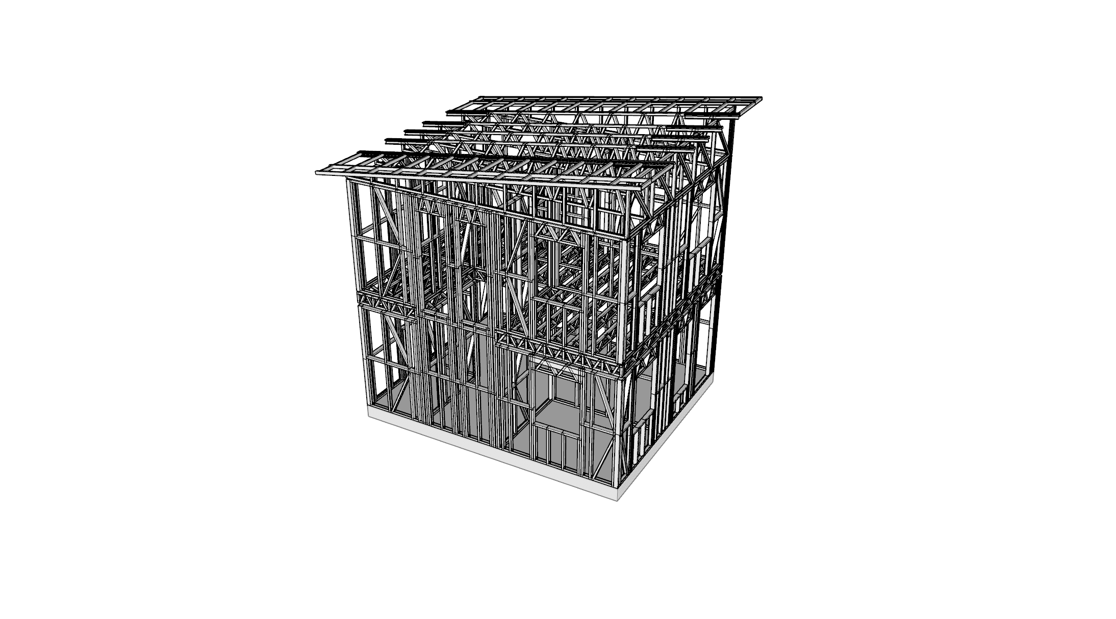 TS561 steel frame render